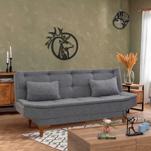 Canapea Extensibila Santo - Dark Grey - Img 1