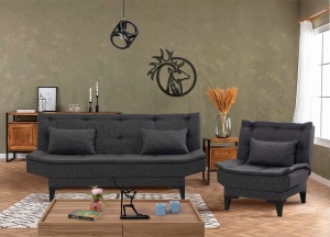 Canapea Extensibila Santo-S-1053 - Anthracite - Img 2