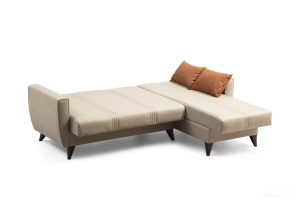 Canapea Extensibila Zaden - Beige - Img 7