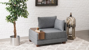 Canapea Fly Armchair Right - Grey - Img 3