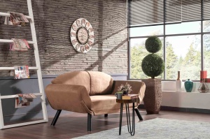 Canapea Genzo - Light Brown - Img 1