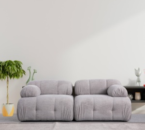 Canapea Petite 2 - Light Grey - Img 1