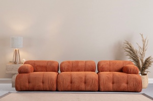 Canapea Petite 3 - Orange - Img 1