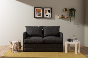 Canapea Saga 2-Locuri - Dark Grey - Img 1