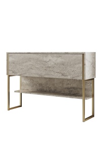 Comoda Luxe - Travertine, Gold - Img 6