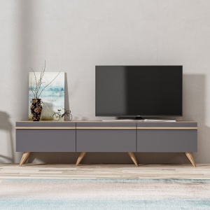 Comoda TV Amsterdam - Anthracite - Img 1