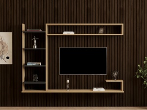 Comoda TV Noble - Sapphire, Anthracite - Img 2
