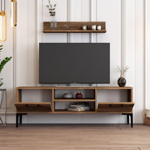 Comoda TV Riga - Walnut - Img 3
