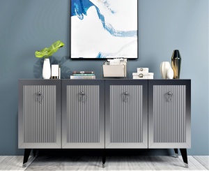 Consolă Bare - Anthracite, Silver - Img 1