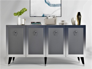 Consolă Bare - Anthracite, Silver - Img 4