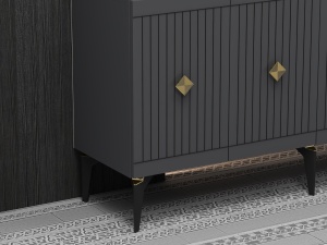 Consolă Midas - Anthracite, Gold - Img 3
