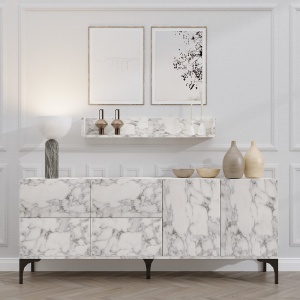 Consolă Stella - Carrara Marble - Img 1