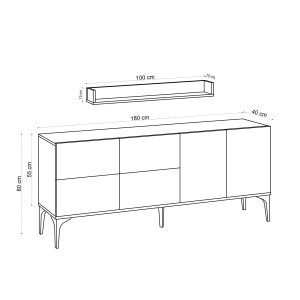 Consolă Stella - Carrara Marble - Img 3