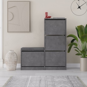 Dulap Pantofi Dude - Grey - Img 3