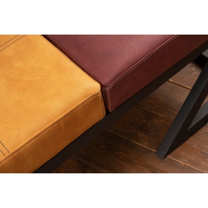 Fotoliu Brda - Mustard, Claret Red - Img 3