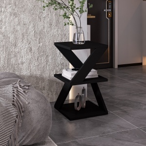 Masa Albeni - Black, Oak - Img 1