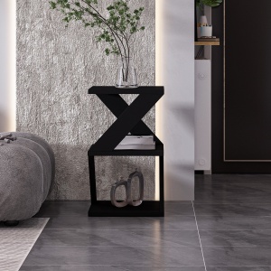 Masa Albeni - Black, Oak - Img 3