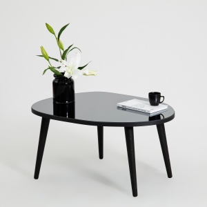 Masuta de cafea Gusto - Black, Fume - Img 3