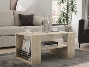Masuta de cafea Iris - Travertine - Img 1