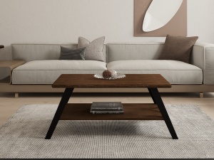 Masuta de cafea Konik - Walnut - Img 2