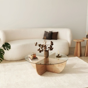 Masuta de cafea Lily - Sapphire Oak - Img 3