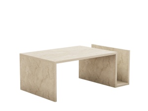 Masuta de cafea Memo - Travertine - Img 4