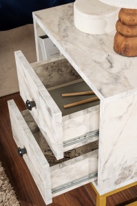 Noptiera Glimmer - Fressia Marble, Gold - Img 4