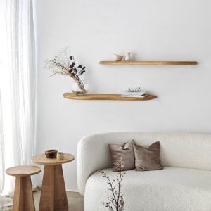 Raft perete Wavy 2 - Oak - Img 4