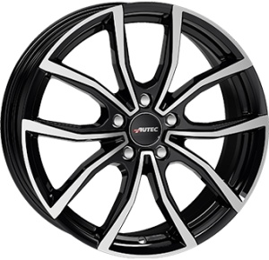 6,0X15 AUTEC VIDRON 5/100 ET38 CH57,1 - Gloss Black / Polished