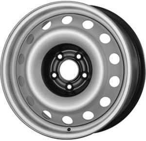 7,0X16 MW STEEL 16098 5/108 ET42 CH65,1 - Black