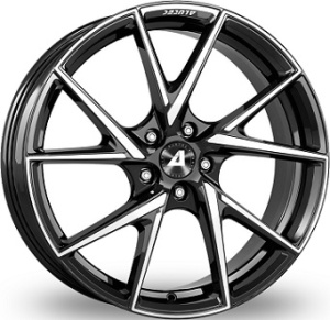 7,5X18 ALUTEC ADX.01 4/100 ET38 CH63,3 - Gloss Black / Polished