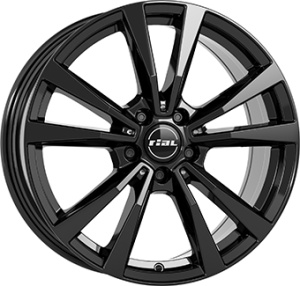 8,0X19 RIAL M12 5/112 ET20 CH66,6 - Gloss Black