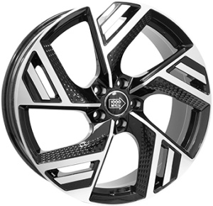 8,0X20 MILLE MIGLIA MME-5 5/114,3 ET47 CH67,1 - Gloss Black / Polished
