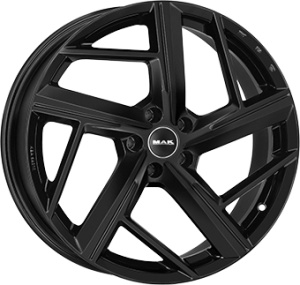 8,5X20 MAK QVATTRO 5/112 ET20 CH66,4 R14 - Gloss Black