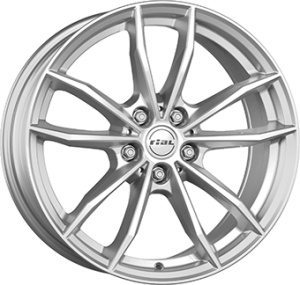 9,0X20 RIAL X12X 5/112 ET33 CH66,4 - Silver