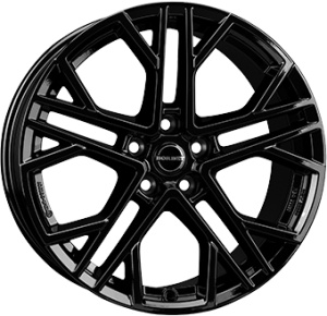 BORBET XV 8.5X19 5X112 ET30 72.5 BLACK GLOSSY KBA-55540 M+S 498172