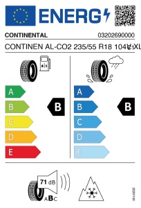 CONTINENTAL ALLSEASONCONTACT 2 XL 235/55 R18 - Img 3