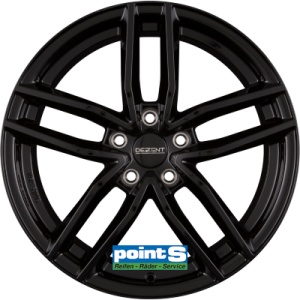 DEZENT TR BL 7.5X18 5X114.3 ET40 66.1 SCHWARZ GLŽNZEND. ECE