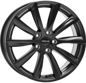 10,5X21 MONACO WHEELS GP6 5X114,3 ET48 CH64,1 - Dull Black