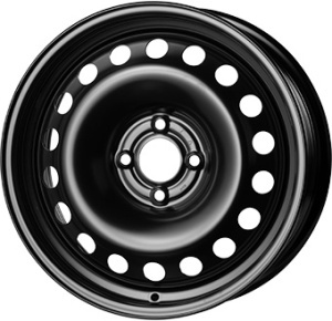 6,5X16 MW STEEL 16282 4/100 ET37 CH60,1 - Black