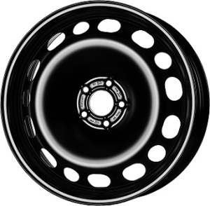 6,5X20 MW STEEL 20001 5/114,3 ET33 CH66,1 - Black