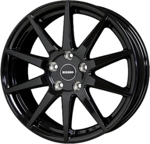 7,0X16 HOTSTUFF BIASSO 5/112 ET47 CH66,6 - Gloss Black