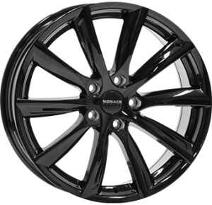 9,5X21 MONACO WHEELS GP6 5X114,3 ET40 CH64,1 - Gloss Black