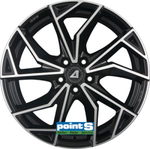 ALUTEC ADX.02 9X20 5X112 ET35 70.1 DIAMOND-BLACK FRONTPOLISHED KBA-54436 M+S