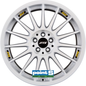ATS STREETRALLYE 8X19 5X108 ET45 70.1 RALLYE-WHITE KBA-54040 M+S
