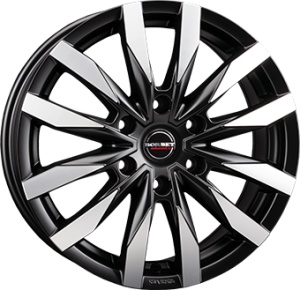BORBET CW6 6.5X16 6X130 ET54 84.1 BLACK POLISHED MATT KBA-52752 497022