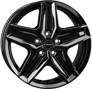 BORBET CWZ 7.5X18 5X120 ET53 65.1 BLACK GLOSSY KBA-53723 M+S 497640