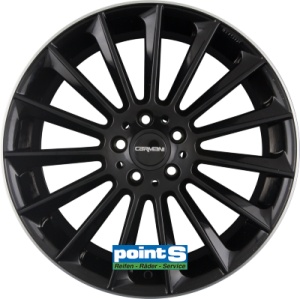 CARMANI 17 8X19 5X114.3 ET40 72.6 SCHWARZ GL RANDPOL.