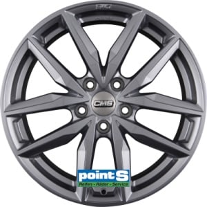 CMS C28 8X20 5X114.3 ET38 67.2R RACING SILVER KBA-54309 M+S
