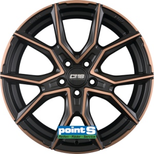 CMS C33 8X19 5X112 ET38 66.5 DIAMOND BLACK COPPER KBA-54207 M+S